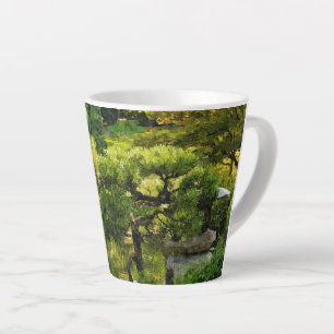 Tasse Latte Jardin Japonais - Esthétique Traditionnelle