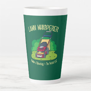 Tasse Latte Jardin Jardin de la tondeuse de pelouse Whisperer