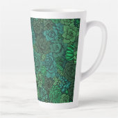 Tasse Latte Jardin succulent en vert (Droite)