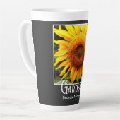 Tasse Latte Jardinage - Parce que le meurtre est mauvais tourn (Angle gauche)