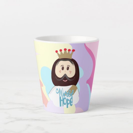 Tasse Latte Jarro para café World Hope (Devant)