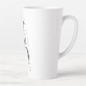 Tasse Latte Jaune endormi dans la moisson (Droite)