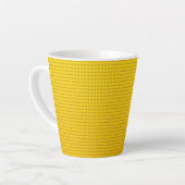 Tasse Latte jaune jaune jaune (Angle gauche)