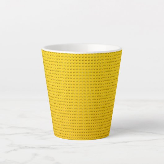 Tasse Latte jaune jaune jaune (Devant)
