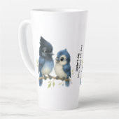 Tasse Latte Jay de Sassy Steller (Angle gauche)
