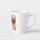 Tasse Latte Je crois en Père Noël et le café | Latte Noël (Droite)