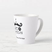 Tasse Latte Je Dois Vous Poser Une Question (Angle droit)