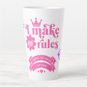 Tasse Latte Je fais les règles - maman | (Devant)