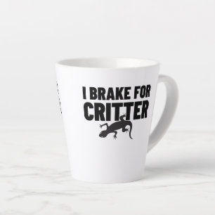 Tasse Latte Je freine pour Critter.w