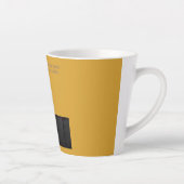 Tasse Latte Je me suis amusé une fois. C'était affreux (Droite)