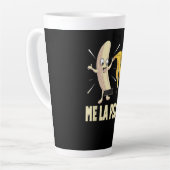 Tasse Latte Je m'en fiche (Angle gauche)