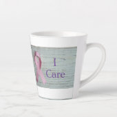 Tasse Latte Je m'en soucie (Droite)