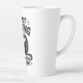 Tasse Latte Je ne discute pas, j'explique simplement pourquoi  (Droite)