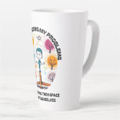 TASSE LATTE JE N'ÉVITE PAS MES PROBLÈMES... (Angle droit)