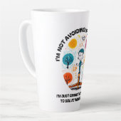 TASSE LATTE JE N'ÉVITE PAS MES PROBLÈMES... (Angle gauche)