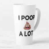 Tasse Latte Je Pose Beaucoup (Angle droit)