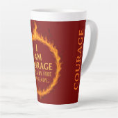 TASSE LATTE JE SUIS COURAGE (Angle droit)