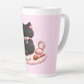 Tasse Latte Je suis la Princesse (Angle droit)