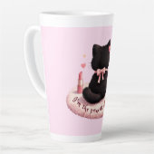 Tasse Latte Je suis la Princesse (Angle gauche)