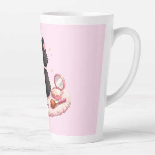 Tasse Latte Je suis la Princesse (Droite)