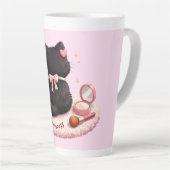 Tasse Latte Je suis la Princesse (Angle droit)