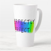 Tasse Latte Je suis parfaitement imparfait (Angle droit)