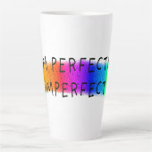Tasse Latte Je suis parfaitement imparfait (Devant)