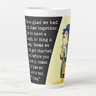 Tasse Latte Je suis si heureux que nous ayons eu cette fois en