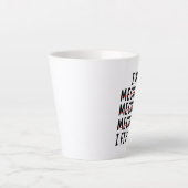 Tasse Latte Je Suis Un Mécanicien Je Corrige Des Voitures, Des (Devant)