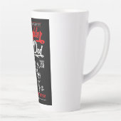Tasse Latte Je suis un père pompier (Droite)
