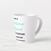 Tasse Latte Je Suis Un Professionnel Des Ressources Humaines E (Angle droit)