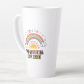 Tasse Latte Je suis une Mère * Rayon de Sunshine Ensemble de s (Angle gauche)