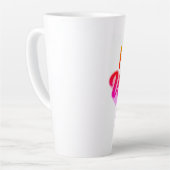 Tasse Latte Je suis Woke AF ! (Angle gauche)