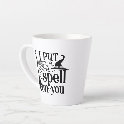 Tasse Latte "Je T'Ai Mis Un sort" (Angle gauche)