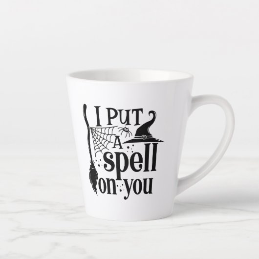 Tasse Latte "Je T'Ai Mis Un sort" (Droite)