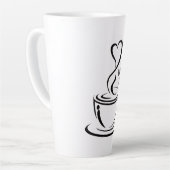 Tasse Latte Je t'aime beaucoup (Angle gauche)