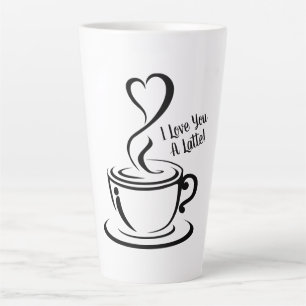Tasse Latte Je t'aime beaucoup