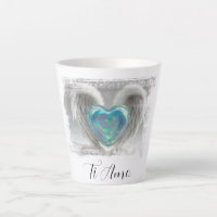 *~* Je t'aime Coeur OPAL Ailes AP78 Ti Amo