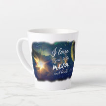 Je t'aime jusqu'à la lune et retour