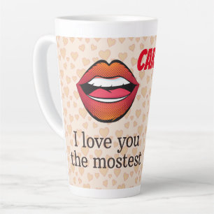 Tasse Latte Je t'aime le plus