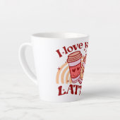 Tasse Latte Je T'Aime Un Latte (Angle gauche)