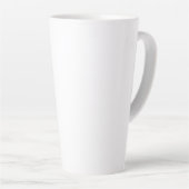 TASSE LATTE JE T'AIME VRAIMENT TOMBER. (Angle droit)