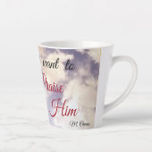 Tasse Latte "Je Veux Juste Le Louer" (Droite)