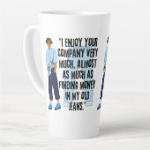 TASSE LATTE JEANS CITE (Angle gauche)