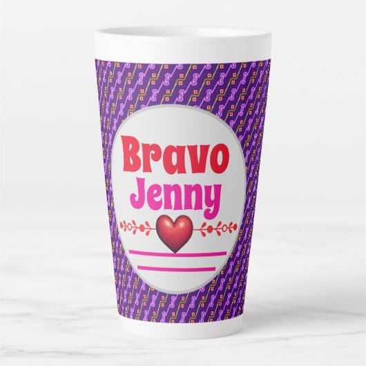 Tasse Latte Jenny (Devant)