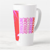 Tasse Latte Jerry June Cherry (Angle droit)