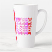 Tasse Latte Jerry June Cherry (Droite)
