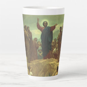 Tasse Latte Jésus-Christ Sermon sur la montagne, Religion Vint