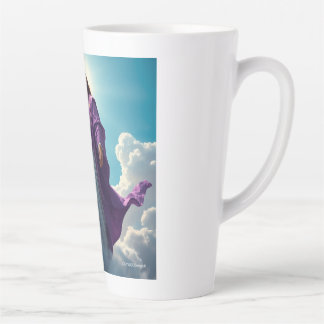 Tasse Latte Jésus dans le nuage