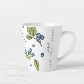 Tasse Latte Jésus et bleuets (Droite)